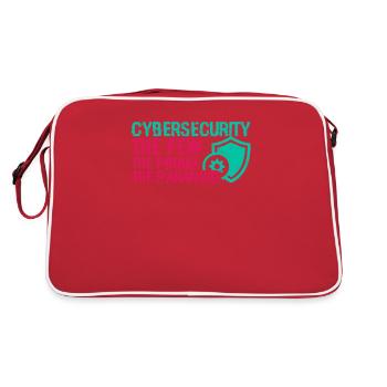 Cybersecurity The few The proud The paranoid - - Retro Bag - red/white - Back