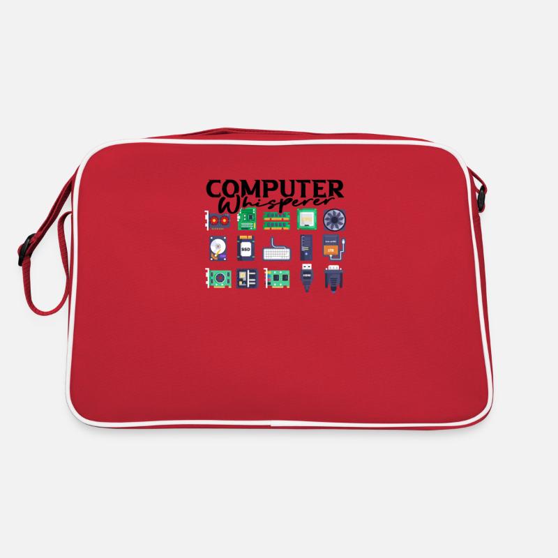 Computer Whisperer - Datenanalyst Retro Tasche