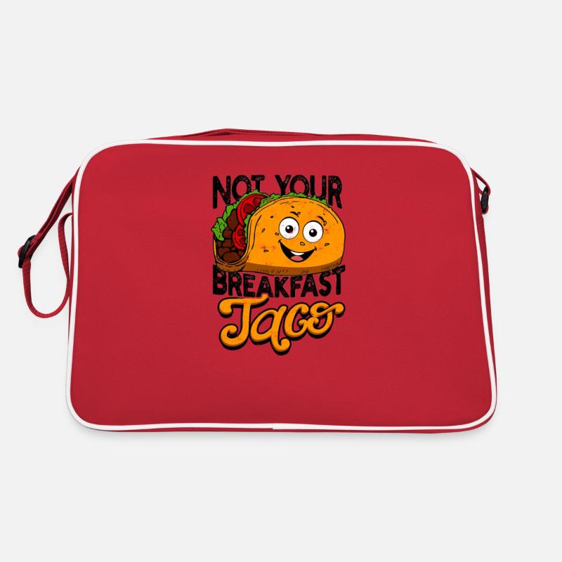 Not Your Breakfast Taco - taco lover Retro Bag