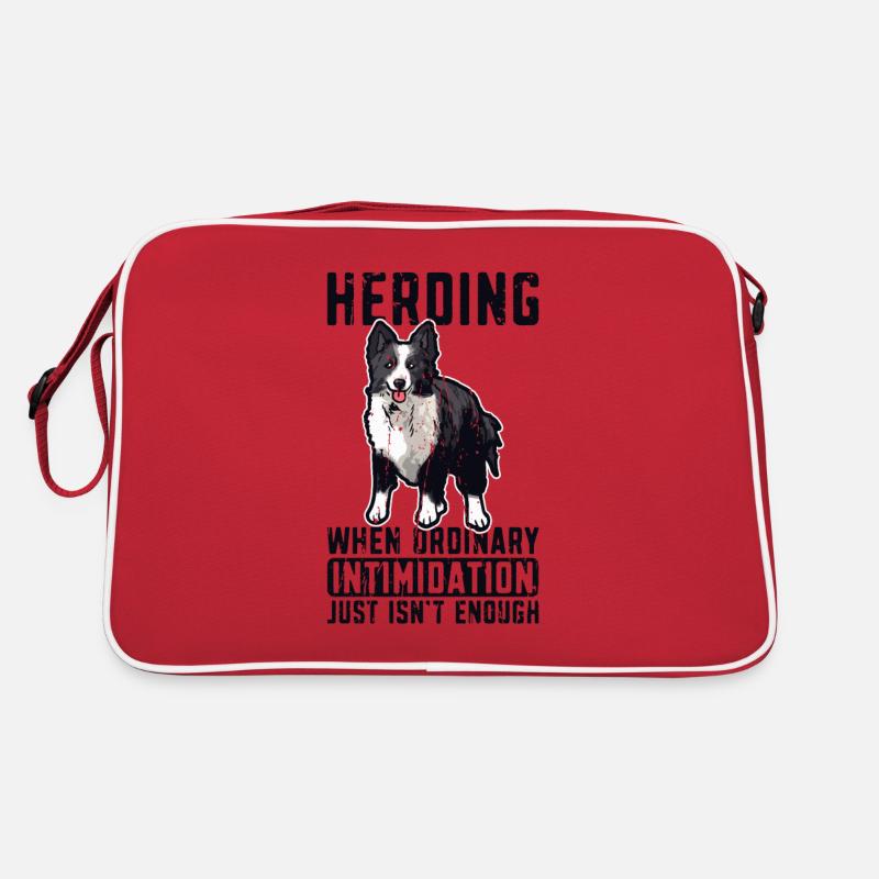 Herden, wenn gewöhnliche Einschüchterung einfach nicht ist Retro Tasche