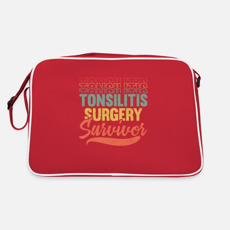 Tonsillitis Survivor Tonsillectomy Retro Bag