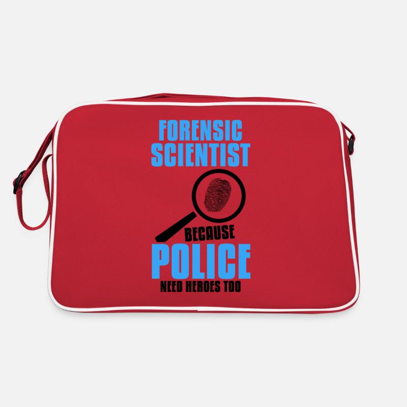 Die Forensische Polizei Braucht Einen Retro Tasche