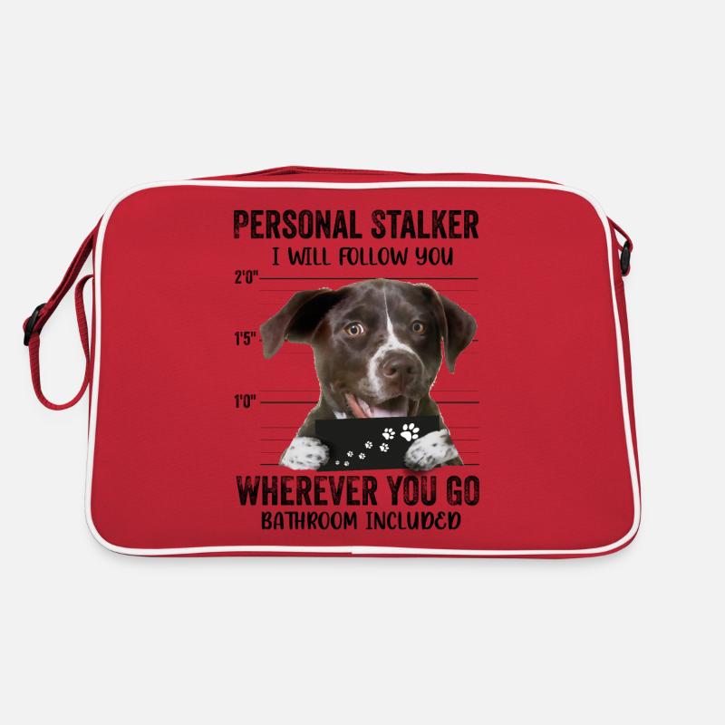 Personal Stalker Dog German Shorthaired Pointer Sac Retro