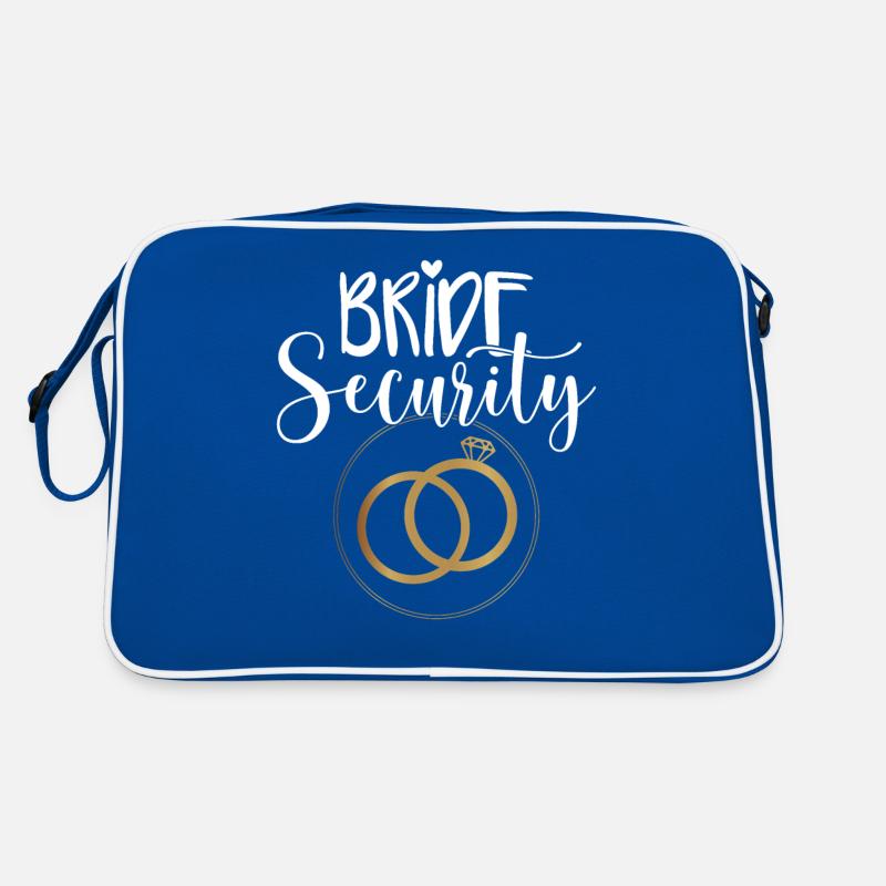 Bride Security Wedding Retro Bag