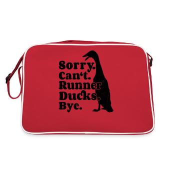 Canards courants Propriétaires de canards Éleveurs de canards Canards - Sac Retro - rouge/blanc - Dos