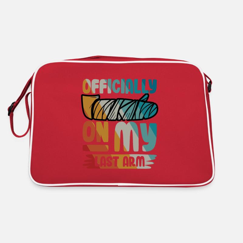 Officially on my last arm Retro Tasche
