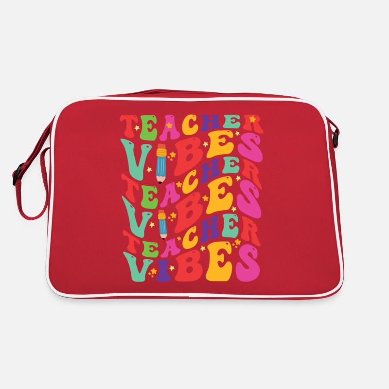 Vibrations de l’enseignant Sac Retro