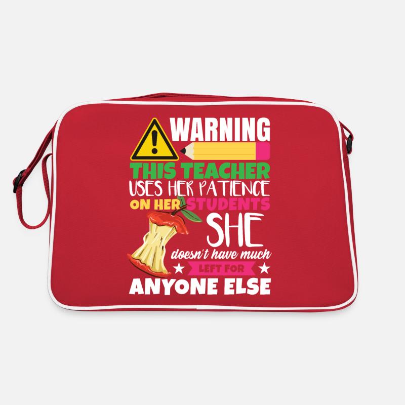 Drôle de professeur de sarcasme Sac Retro