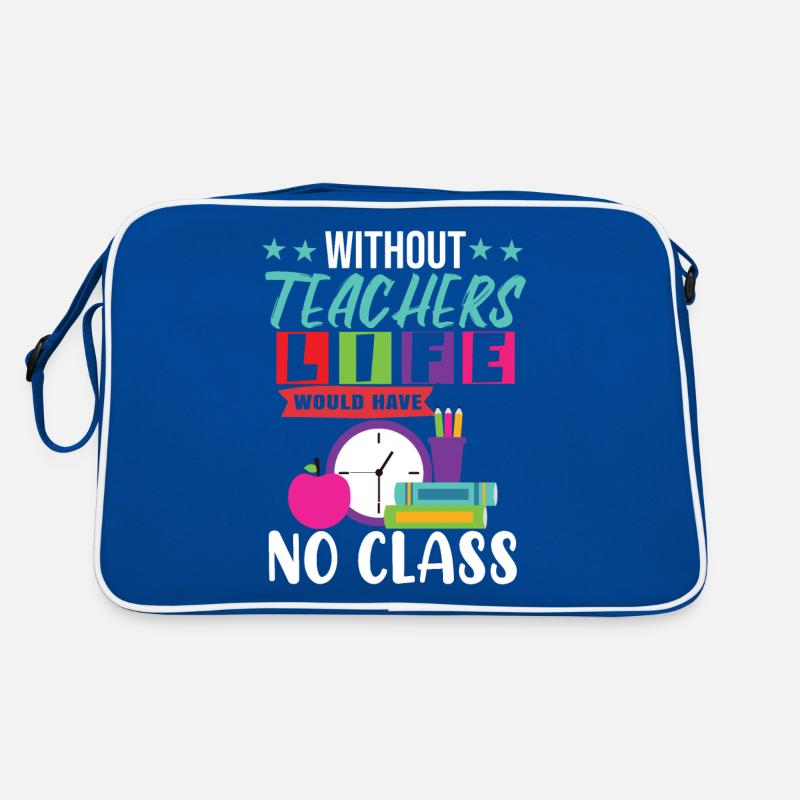 Undervisning klasse Retro taske