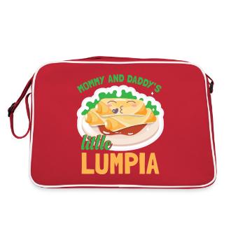 Little Lumpia Philippines - Retro Bag - red/white - Back