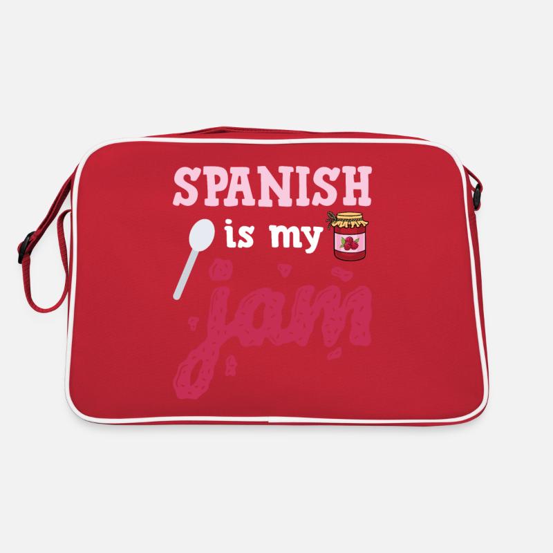 Spanish Is My Jam Retro Bag