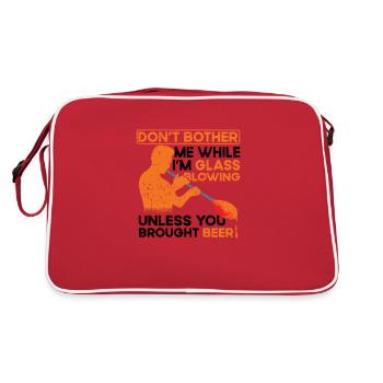 Drôle de souffleur de verre - Sac Retro - rouge/blanc - Dos