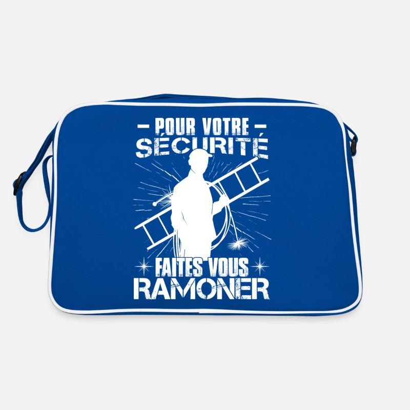 Pour Votre Sécurité Faites Vous Ramoner Sac Retro