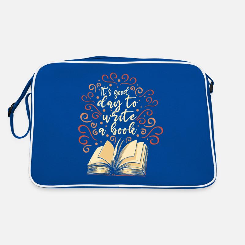 Writing A Book Author Novelist Retro Bag