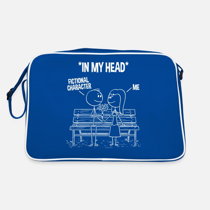 Drôle de romancier écrivant Sac Retro