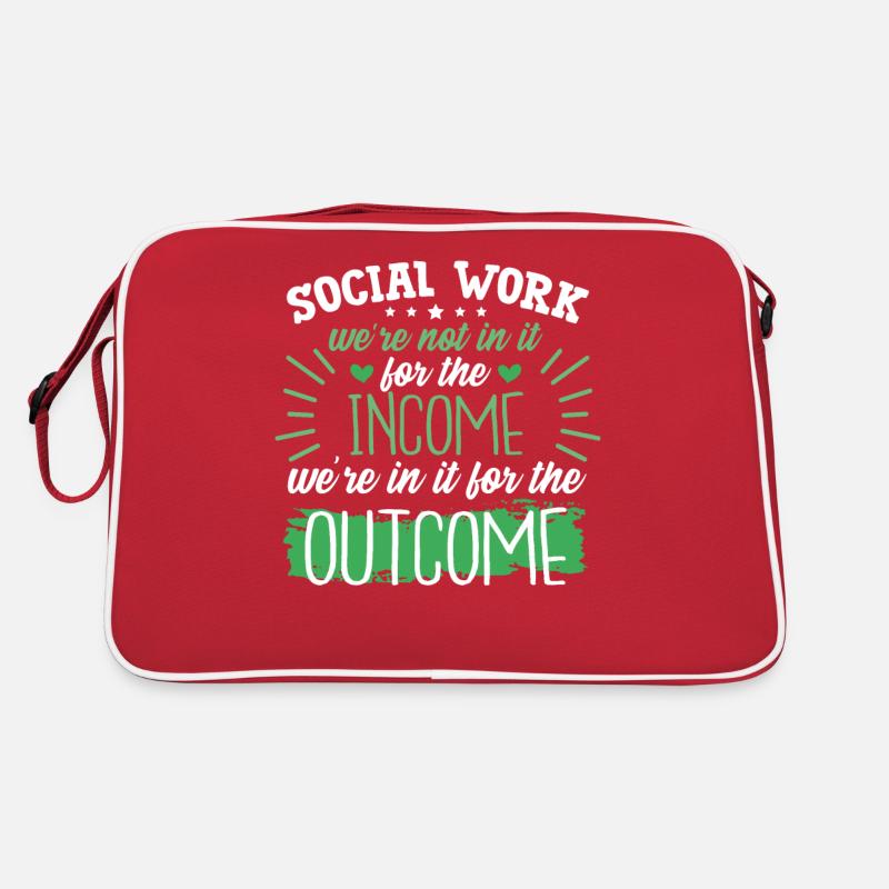 Travail social Sac Retro