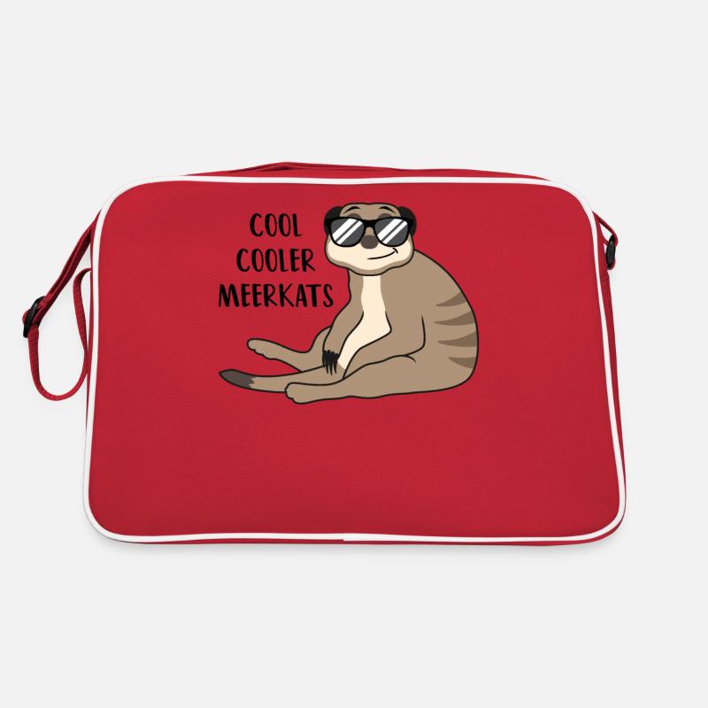 Cooles Erdmännchen Lustiger Spruch Geschenk Retro Tasche