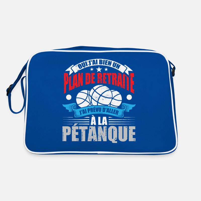 Plan De Retraite Pétanque Sac Retro