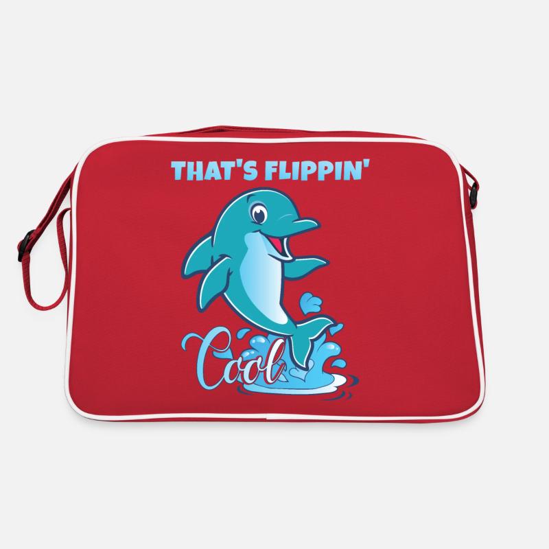 C’est Flippin' Cool | Dauphin mignon Sac Retro
