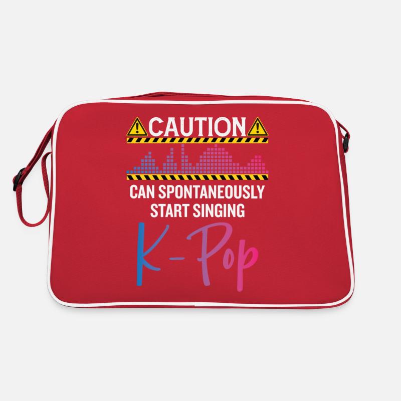 Kpop Lover Corée du Sud Musique pop Sac Retro