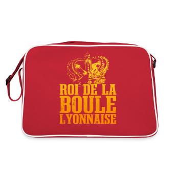 Roi De La Boule Lyonnaise - Sac Retro - rouge/blanc - Dos