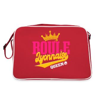 Boule Lyonnaise Queen Bouliste - Sac Retro - rouge/blanc - Dos