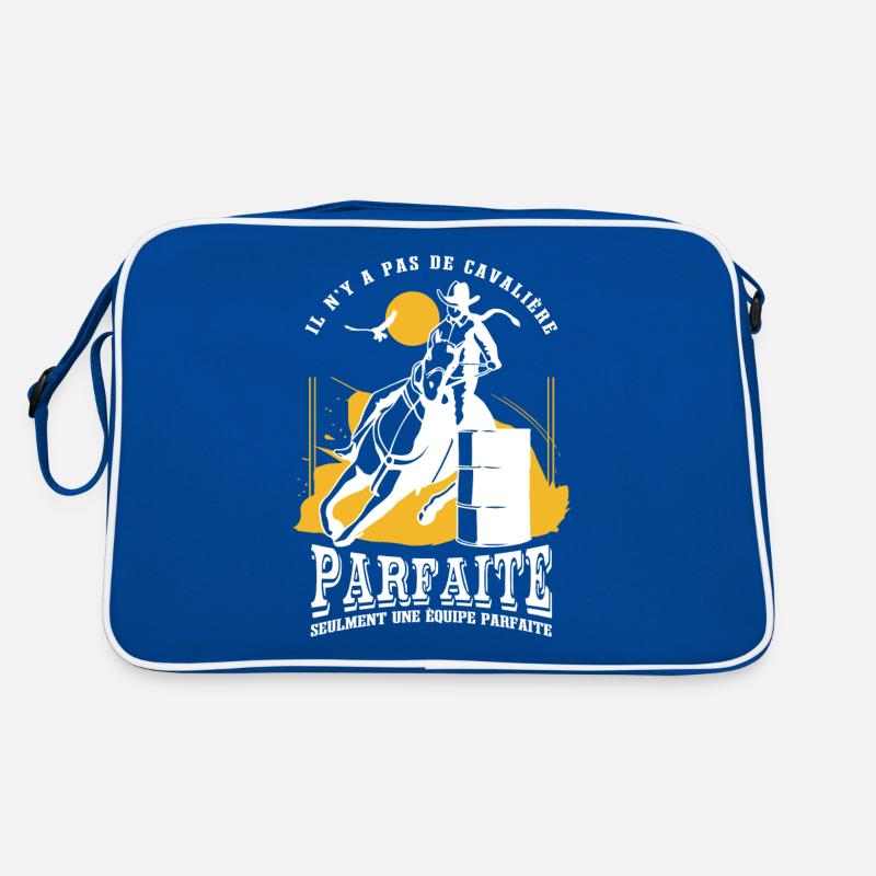 Drôle de cavalière de cheval Sac Retro