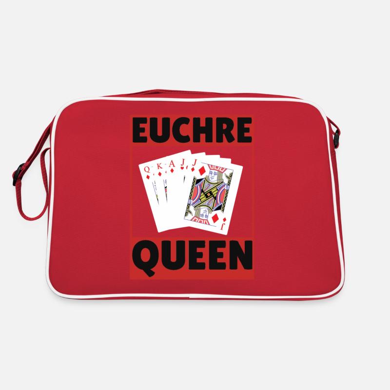 Euchre Queen - Euchre Player Card Game Euchre Sac Retro