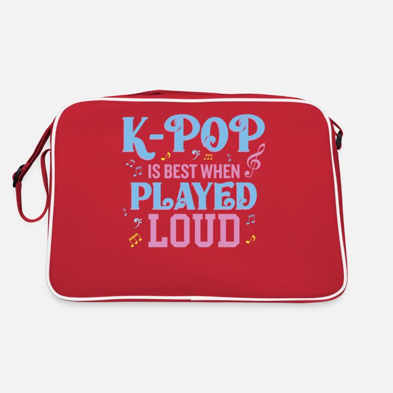 K-Sport ist am besten, wenn es laut gespielt wird Retro Tasche