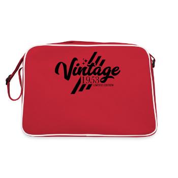 Millésime 1953 Anniversaire Dictons - Sac Retro - rouge/blanc - Dos