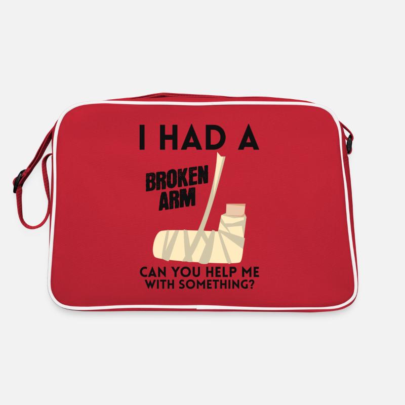 Blessure au poignet de la main du coude osseux i Sac Retro