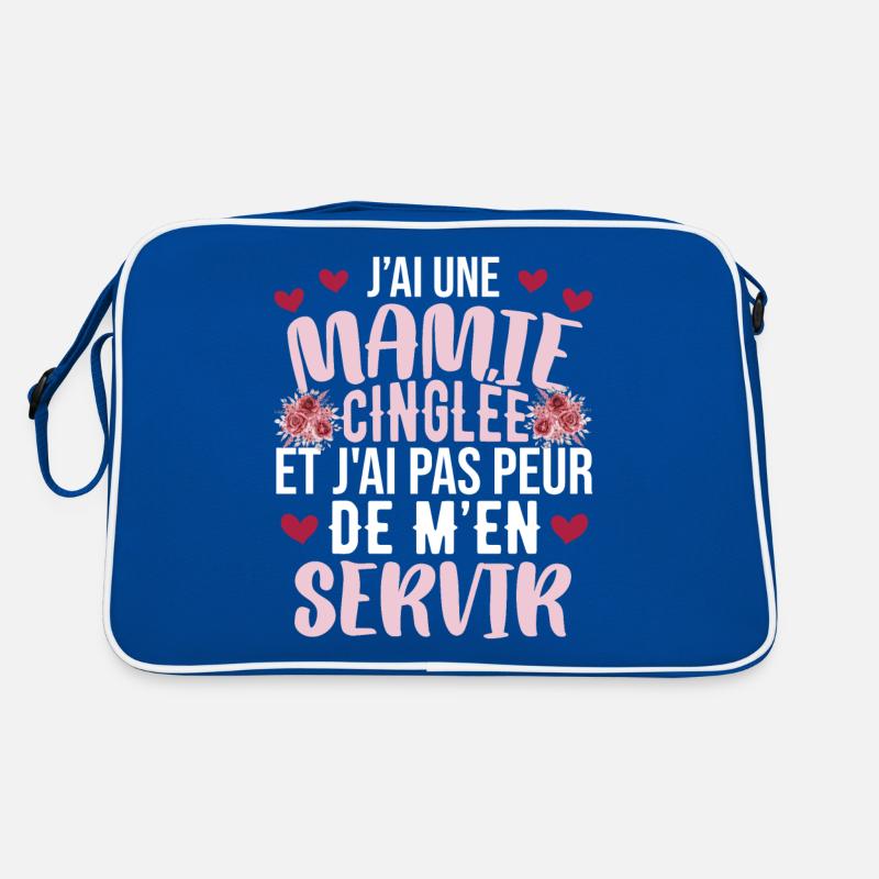 J'ai Une Mamie Cinglée Sac Retro