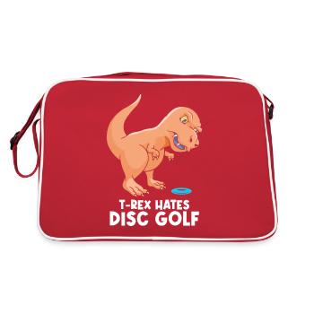 Disc Golf amusant T-Rex Disc Golf - Sac Retro - rouge/blanc - Dos