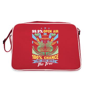 Drôle de disc golf - Sac Retro - rouge/blanc - Dos