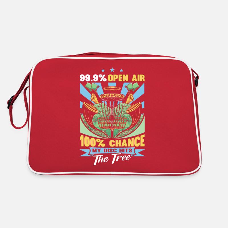 Funny Disc Golf Retro Bag