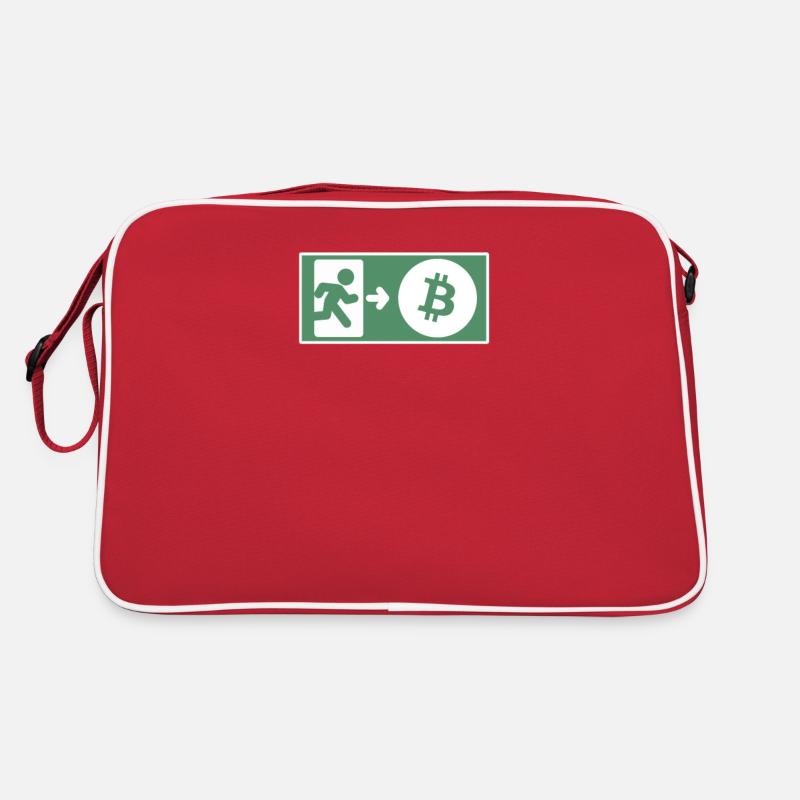 Bitcoin Hodl Cryptocurrencies Trading Retro Bag