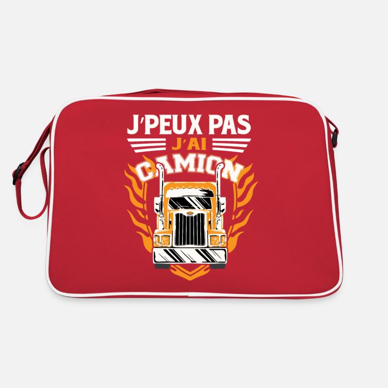 Chauffeurs De Poids Lourds Camion Sac Retro