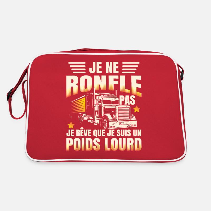 Je Suis Un Poids Lourd Sac Retro