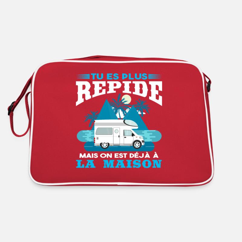 Camping-Car Cadeau Sac Retro