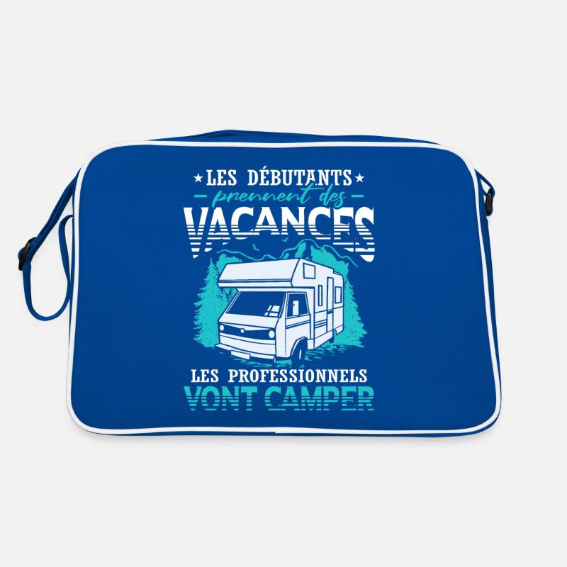 Les Professionnels Vont Camper Sac Retro
