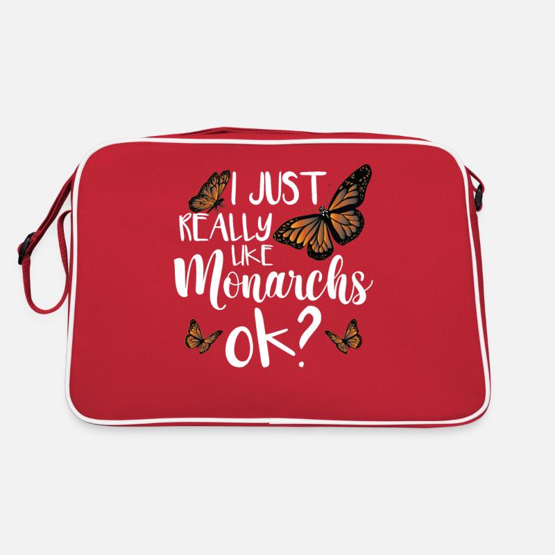 J’aime vraiment les monarques Sac Retro