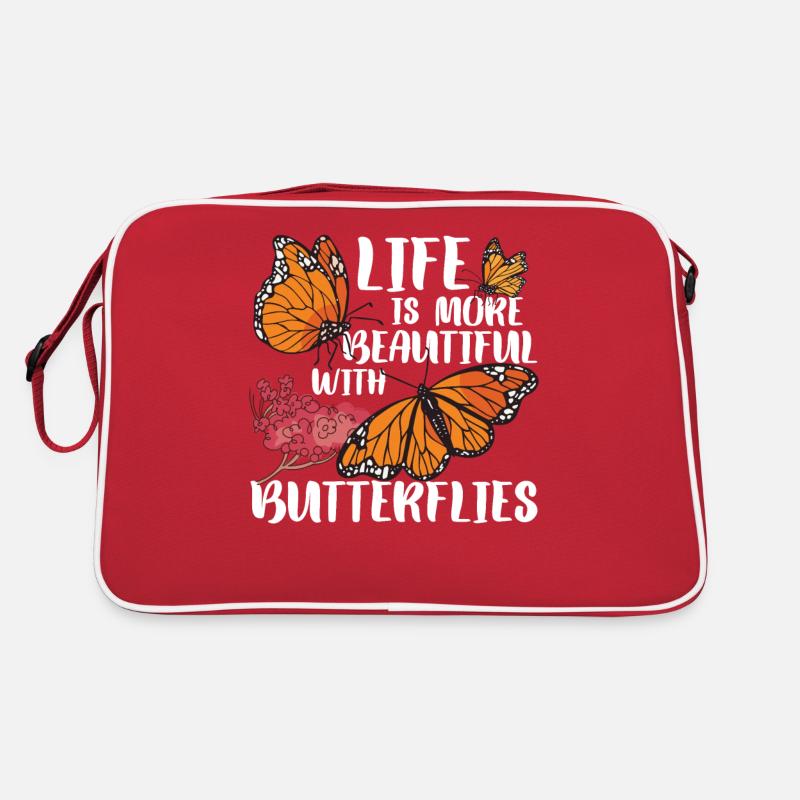 Monarch Butterfly Retro Bag
