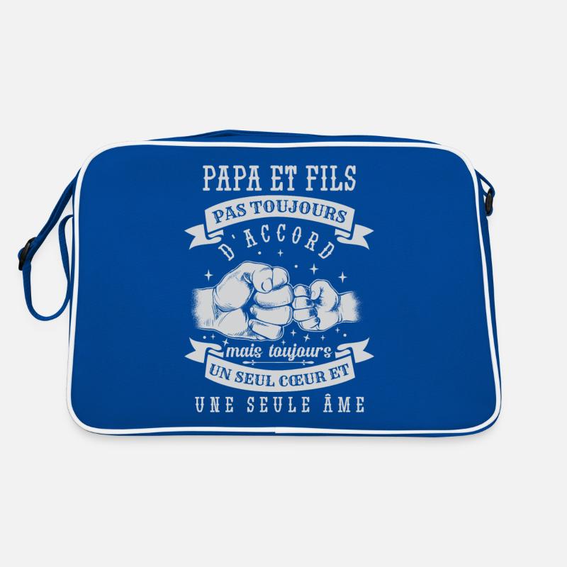 Papa Et Fils Sac Retro