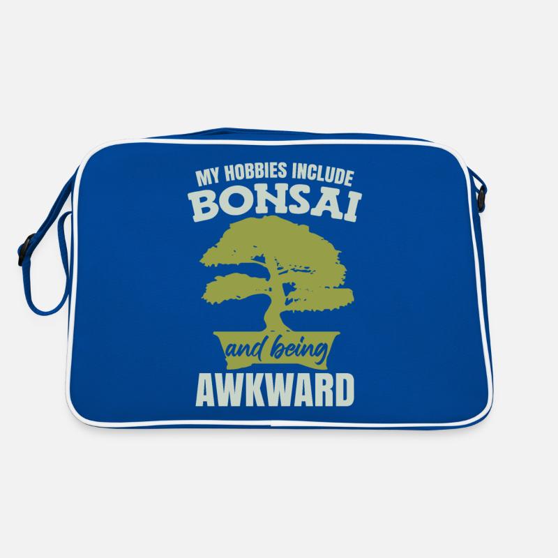 Funny Juniper Bonsai Tree Retro Bag