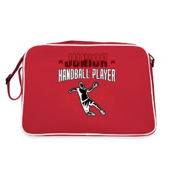 Handballeur Handballeur Junior Handballeuse - Sac Retro - rouge/blanc - Dos