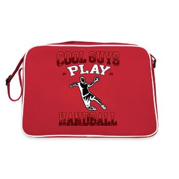 King joue Handball Handball Player Handball Player - Sac Retro - rouge/blanc - Dos