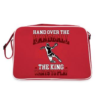 King joue Handball Handball Player Handball Player - Sac Retro - rouge/blanc - Dos