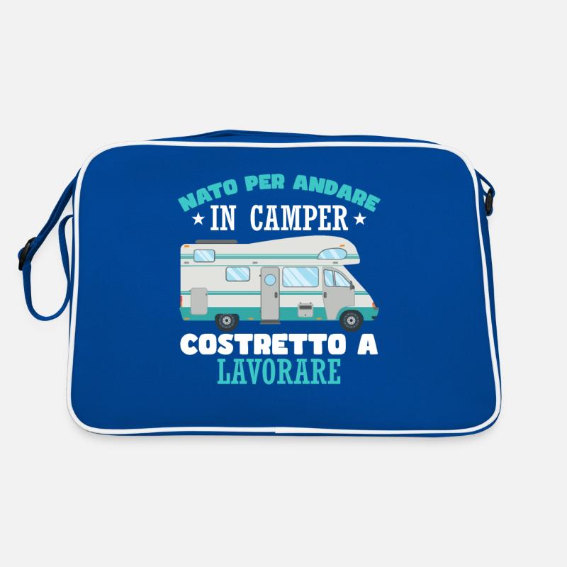 Fun Camper Camper Camping Retro Tasche