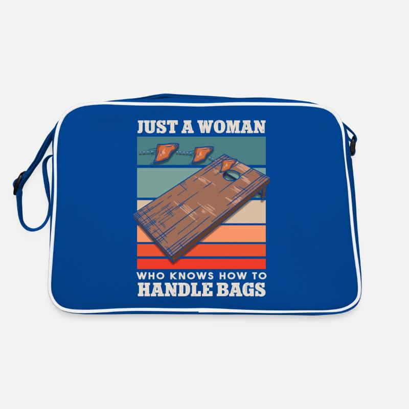 Frauen Sitzsäcke Cornhole Retro Tasche