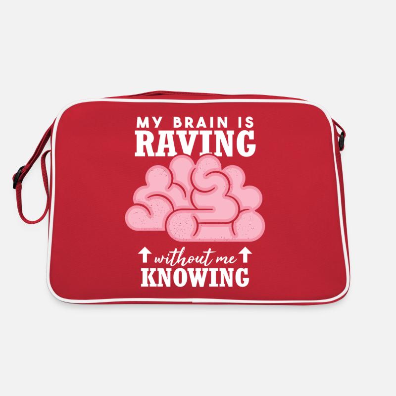 Epilepsie Lustiges Zitat Retro Tasche